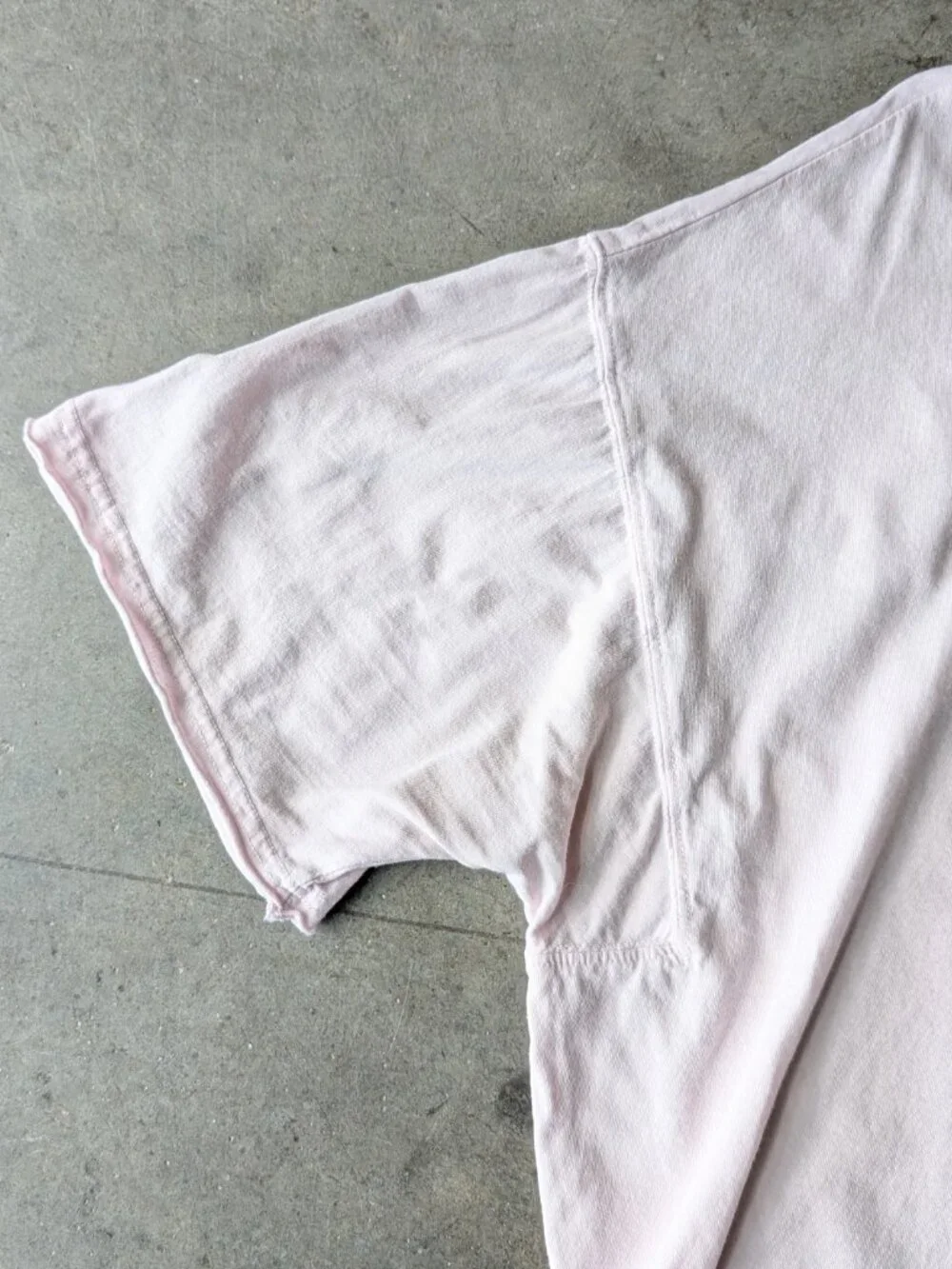 Free People Movement Inspire Tee Oversized Cropped Pastel Pink small - Picture 5 of 9
